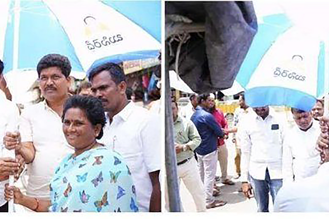 Umbrellas for street vendors